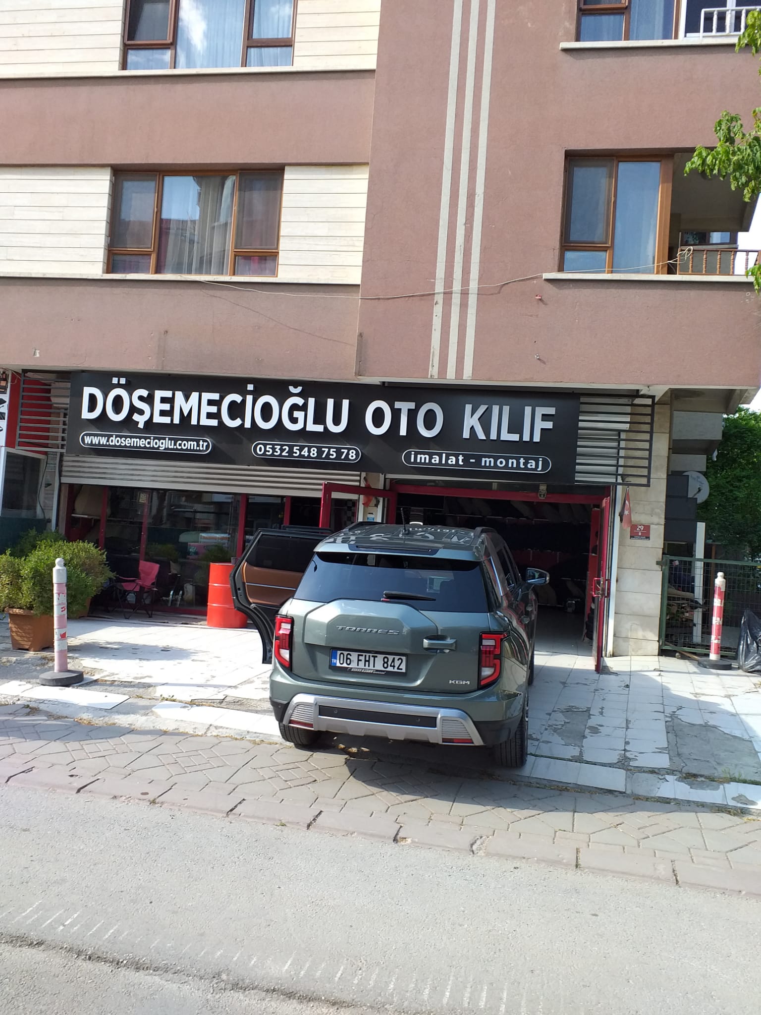KGM SsanYong Torres Oto Koltuk Kılıfı