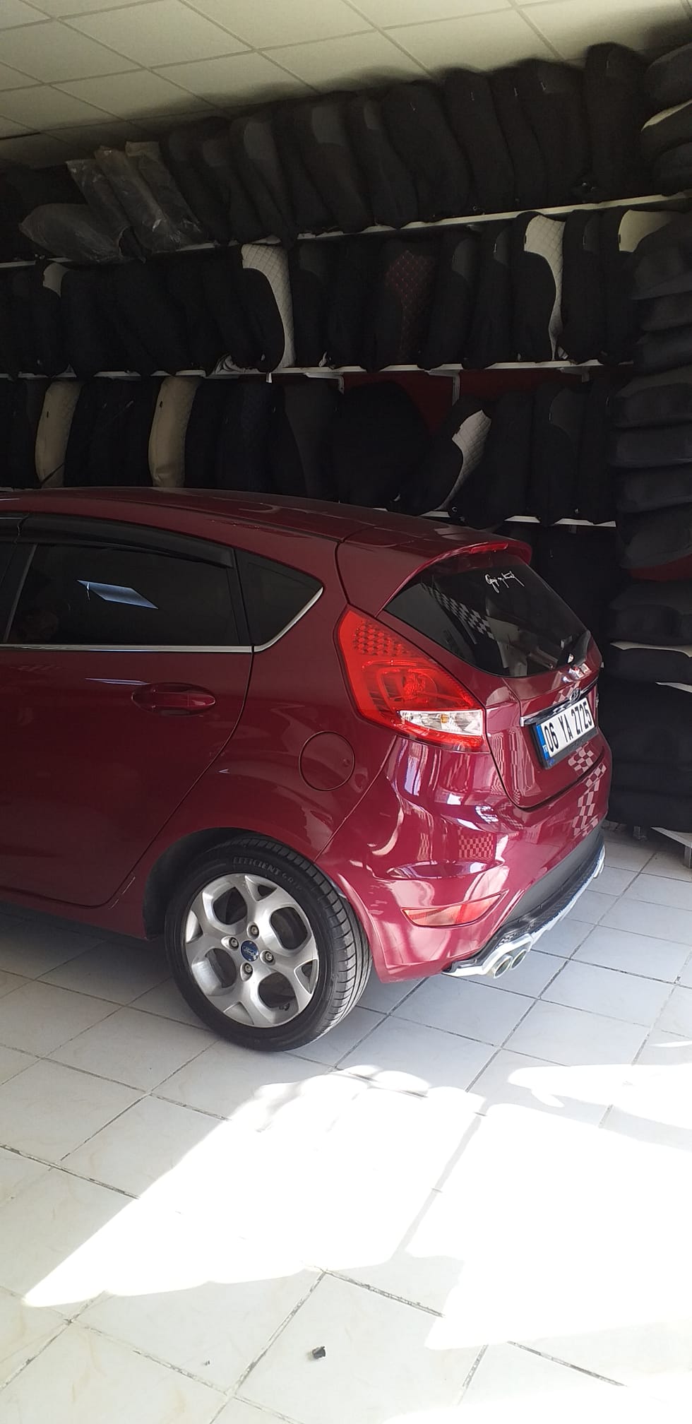 Ford Fiesta Oto Koltuk Kılıfı